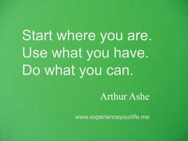 You Can Act Without Perfect Preparation