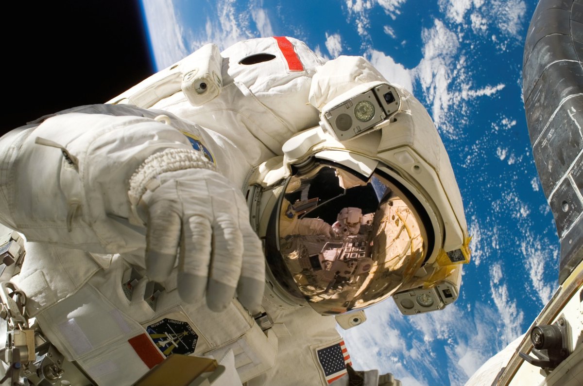 Astronaut Spacewalk Extra Vehicular Activity